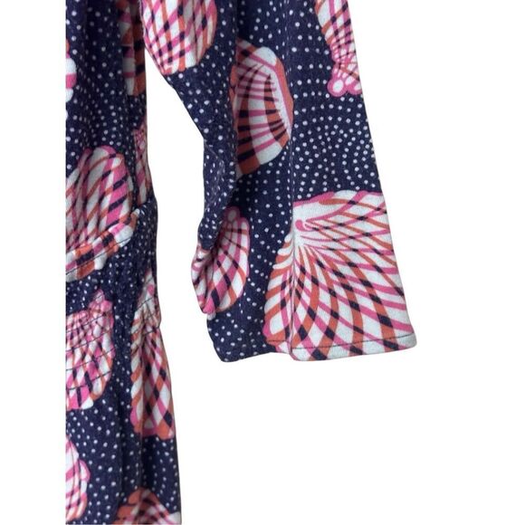 Lilly Pulitzer Women's Seashell Print Dress 3/4 Sleeve Size: M - Picture 3 of 5